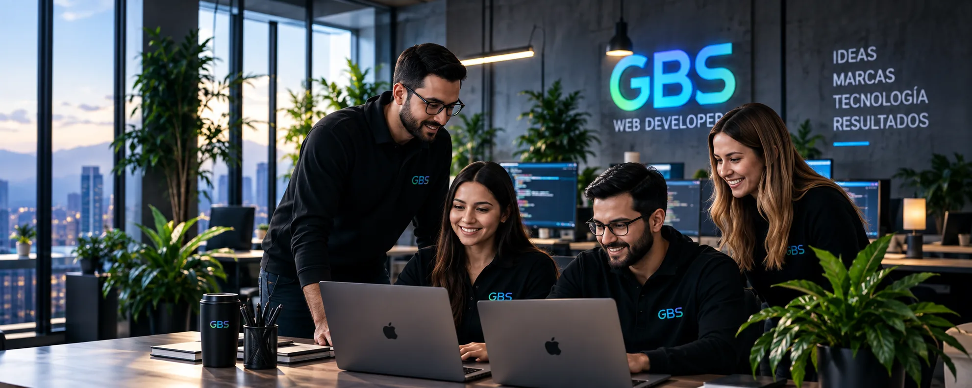 Equipo GBS en la oficina